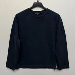 COS Women Pullover Sweatshirt Size Medium Dark Blue